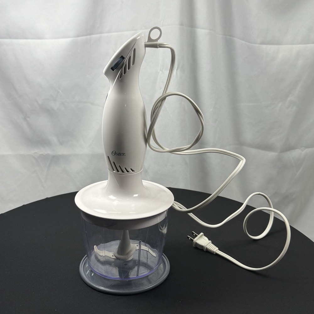 Oster Immersion Hand Blender w/ Chopper Bowl – Works
